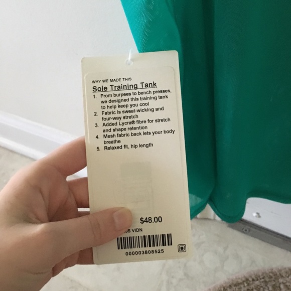 lululemon Sole Training Tank NWT VIDN - Picture 4 of 4